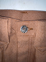 New Vintage Orange Lee Polyester Pants #2032628 OO-77