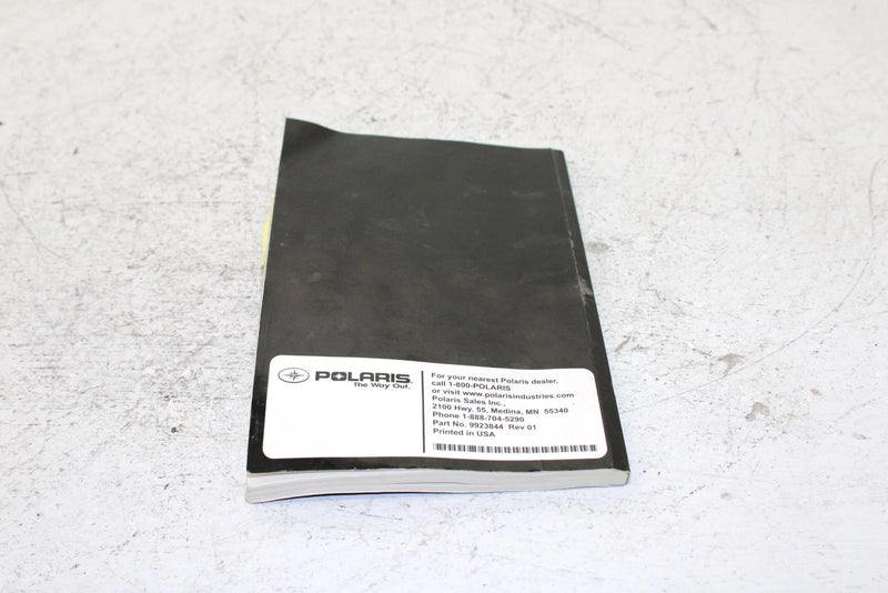 2013 Polaris 600 Rush Pro R Oem Owners Manual SP29