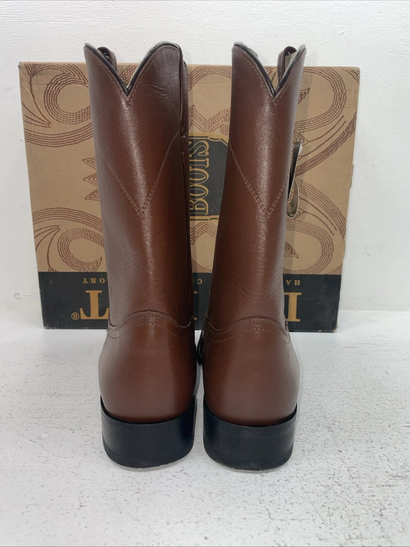New Men’s Brown Dan Post Cowboy Boots. 26589 9.5 9 1/2 E W. 5-23