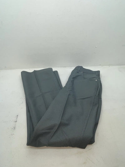 New Vintage Blue Speckled Polyester Pants #2624 OO-62