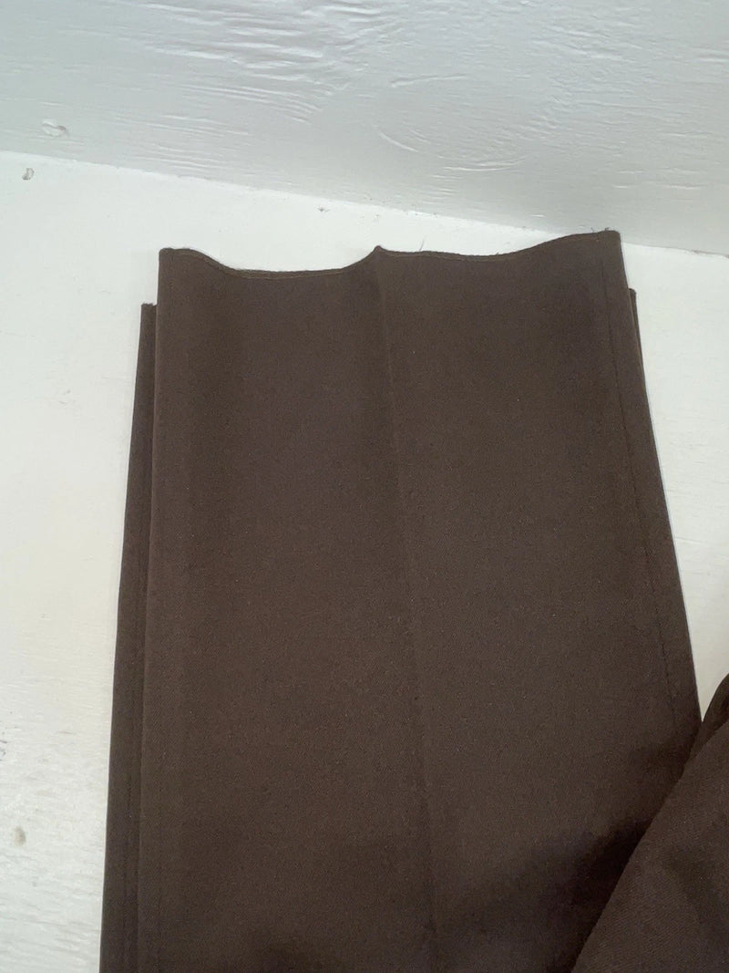 New Vintage Brown Circle S Polyester Pants #05003921 ZZ-31