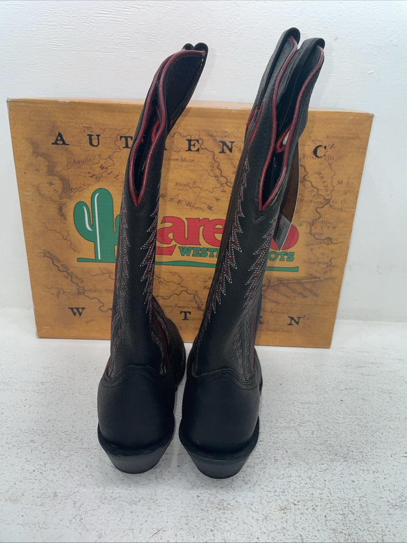 New Men’s Black Laredo Cowboy Boots. 62010 8.5 8 1/2 E W. 3-135