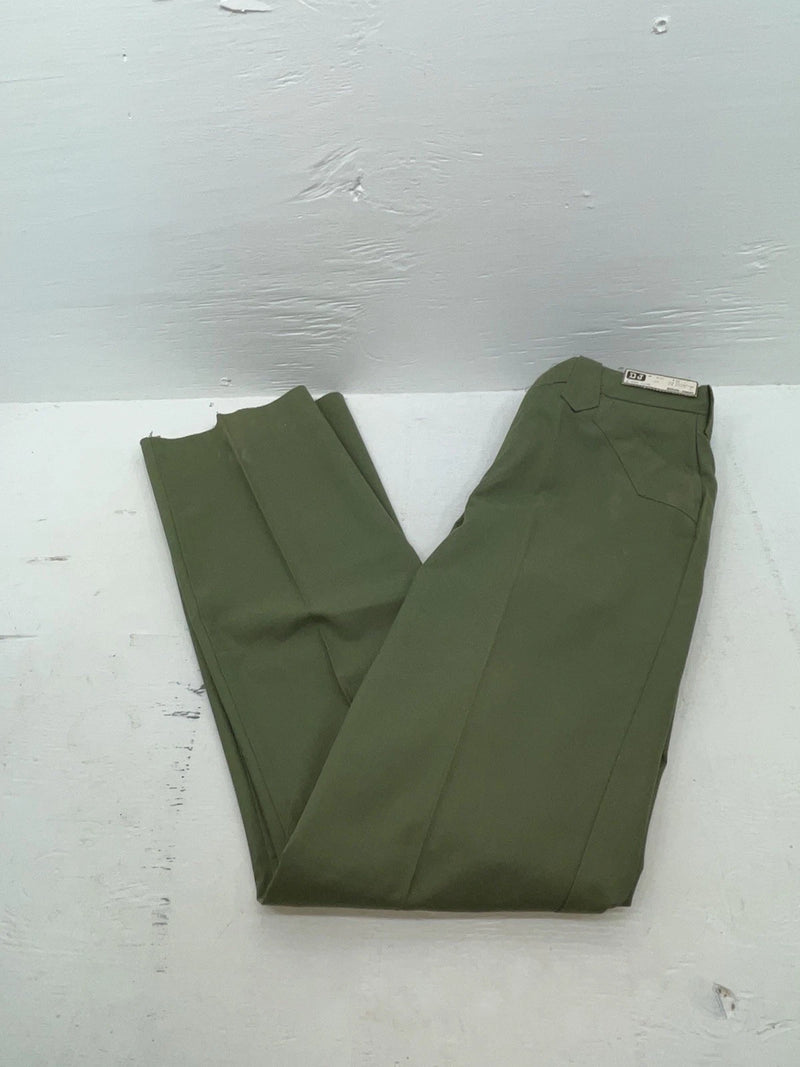 New Vintage Green Dickson Jenkins Polyester Pants #2117 OO-26