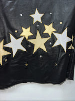 New Women Black 1849 Authentic Ranchwear long Sleeve Western show Shirt L UU-48