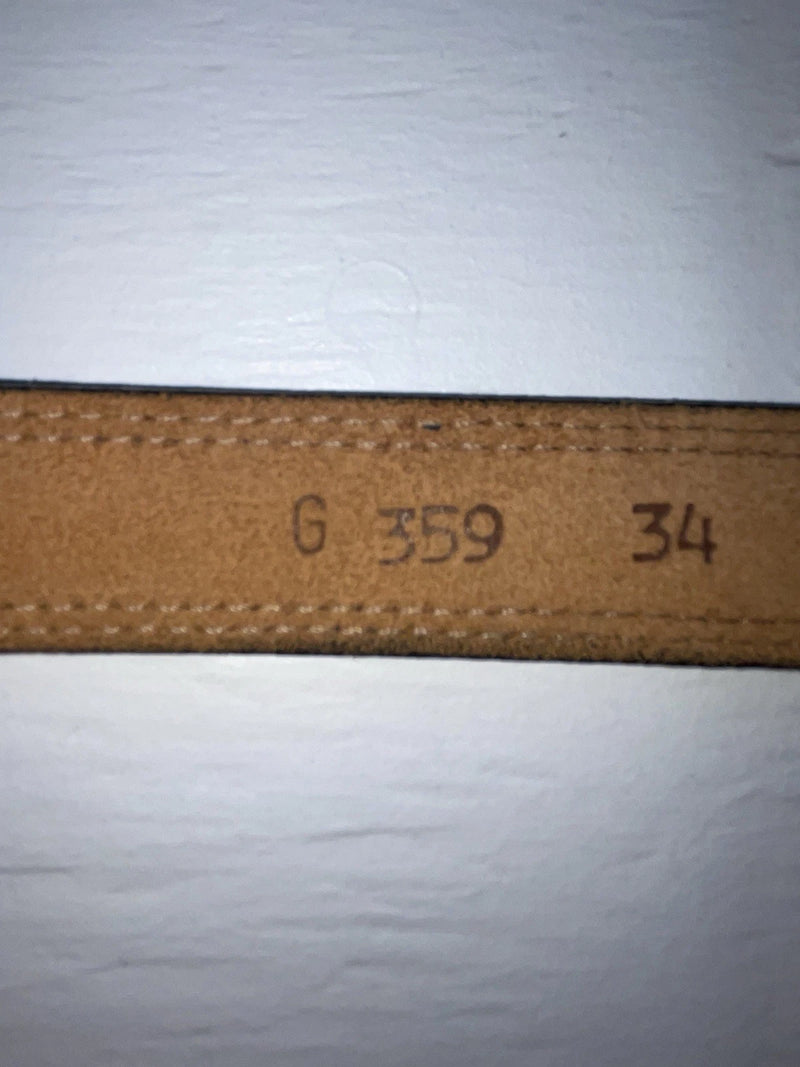 New Blue Genuine Leather Nocona 34” Belt #G359 Z-124
