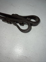 New Silver Fox Brown Genuine Leather 60” Braided English Reins #20-1441-7-0 Y-20