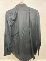 New Men’s Classix Black Under Tux Long Sleeve Button Up XL O-30