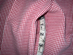 New Vintage Red Checkered Dickson Jenkins Polyester Pants #534 VV-71