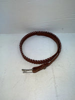 New Brown Genuine Leather Tex Tan Weaved 30” Belt #02/4564 JJ-121
