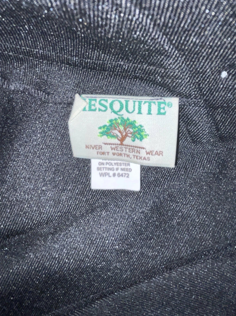 New Vintage Black Mesquite Polyester Pants #5511 OO-54