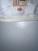 New Women’s White Fenton Long Sleeve Shirt 3B-30