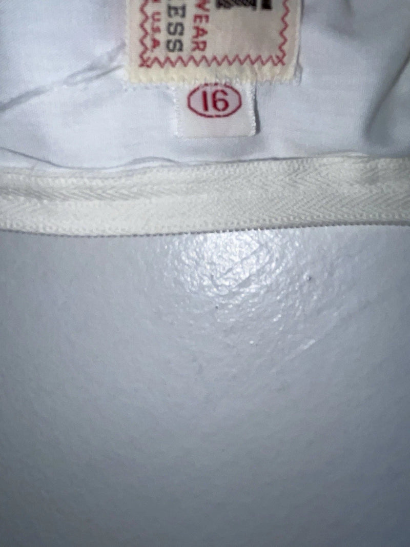 New Women’s White Fenton Long Sleeve Shirt 3B-30