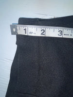 New Vintage Black Polyester Pants #L10 3A-73