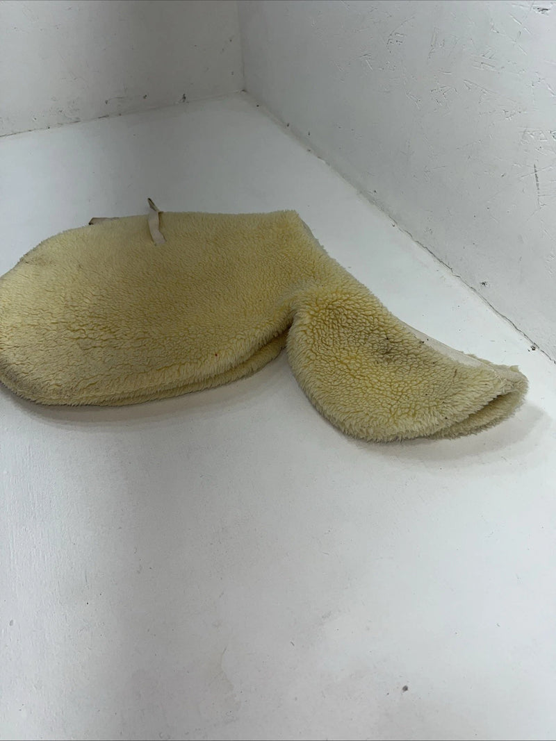 New Yellow Wool English Saddle Seat Cover PP-16