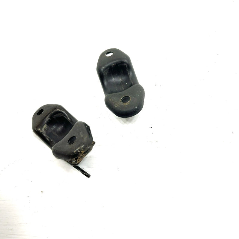 01-04 Honda Foreman Rubicon 500 OEM Steering Stem Holder Pair 53224-HM7-000 AH95