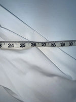 New Women’s White And Colored H Bar C Long Sleeve Button Up Shirt M 3B-87