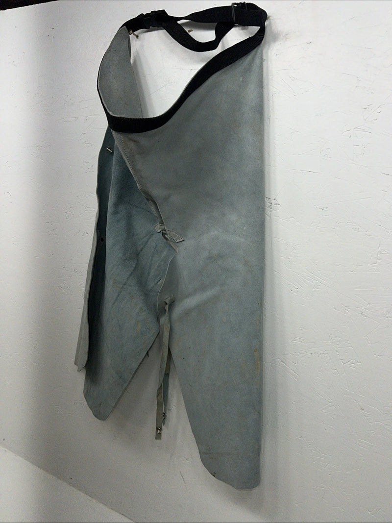 NOS Blue Farrier Chaps With Rasp Magnet Adjustable Waist 39” N-33