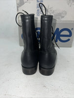 New Women’s Navy Lace Up Acme Cowboy Boots. C 4016 7.5 7 1/2 M. 17-40