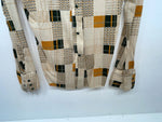 New Women’s Green Orange Panhandle Slim Long Sleeve Button Up Shirt #3165 3B-31