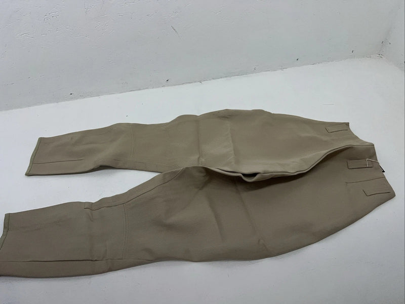 New Women’s Equestrian Equi-stretch Tan English Breeches. 23 R C 522 D-96