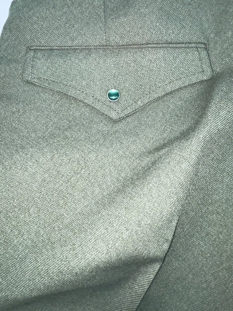 New Vintage Green Dickson Jenkins Polyester Pants #2148 3A-95