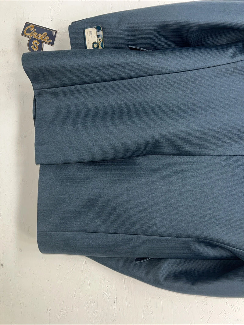 New Men’s Circle S Blue Suit Jacket 40L #25832 II-602