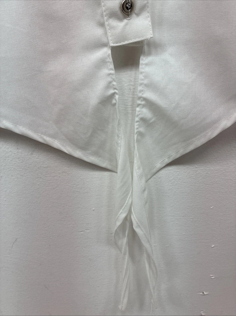New Women’s Cowboy Threads White Long Sleeve Button Up Small DD-141