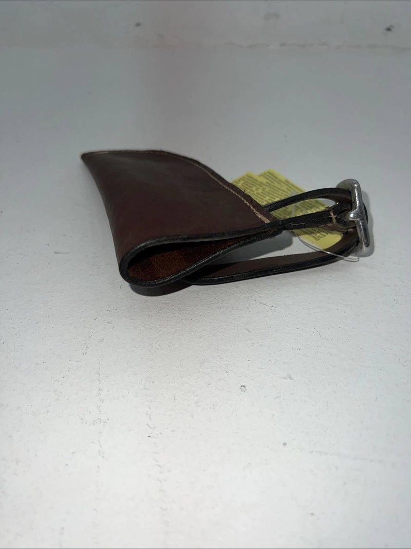 New Tough 1 Brown Leather Saddle Knife Holder #52-615 3C-23