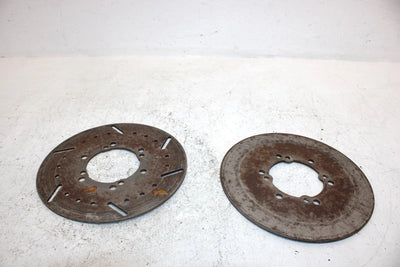 1991 Polaris Trail Boss 350l Oem Front Brake Disc Pair 5211327 5242935 AP172