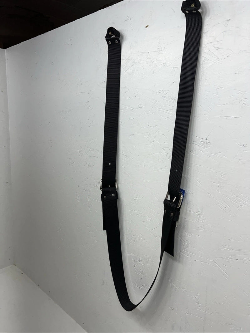 New Black ABETTA Nylon Back Flank Cinch Set. 23412BK S-63 