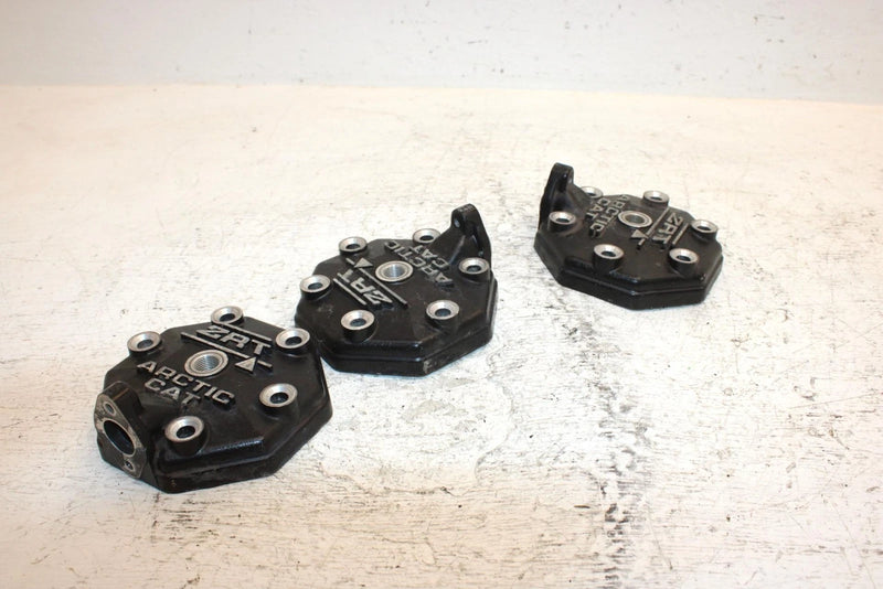 1996 Arctic Cat Zrt 600 Oem Cylinder Head Set Of 3 3004-771 SA6