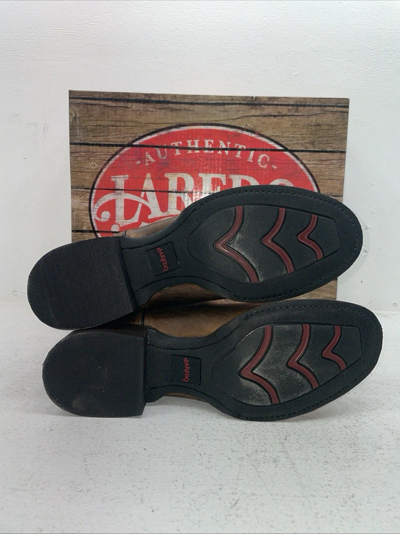 New Men’s Brown Laredo Cowboy Boots. 67902 9.5 9 1/2 E W. 4-78