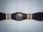 New Brown Genuine Leather Nocona Tooled And Pendent 24” Belt #N4414202 NN-76