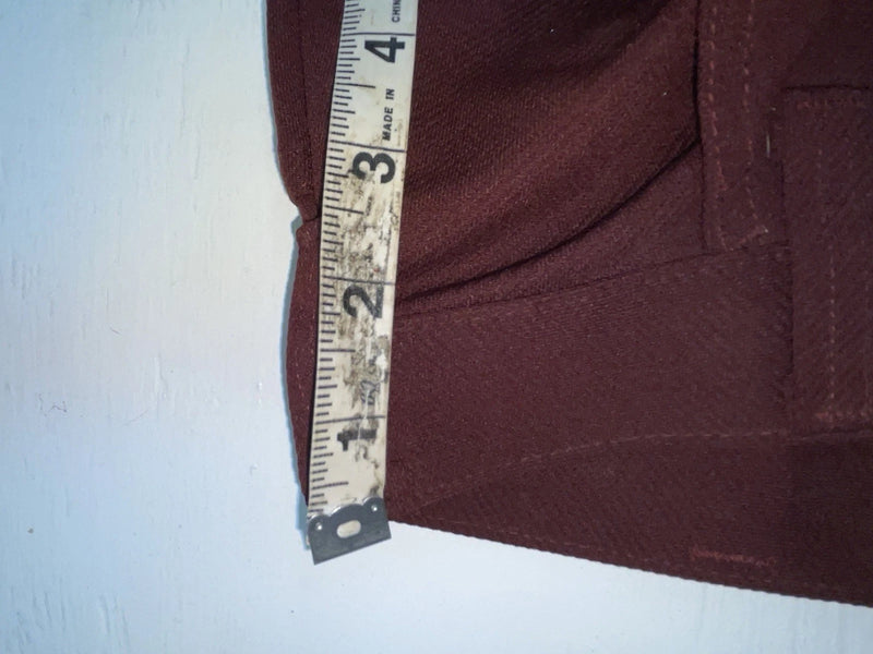 New Vintage Red Lee Polyester Pants #2004061 OO-87