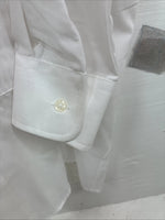 New Classix White Long Sleeve Button Up English Shirt 15-15.5 Medium AA-23