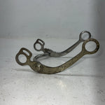 New Congress Leather Aluminum Tooled Show Port Bit LLL-22