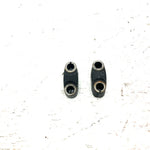 1985 Yamaha Tri Moto 200 YTM200 OEM Handlebar Clamp Pair 1E6-23441-00-00 AY59