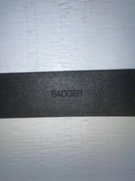 New Black Genuine Leather Badger 40” Belt #B3000 JJ-101