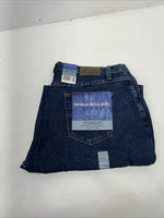 New Men’s Wrangler Blues Relaxed Fit Dress Easy Denim Jeans. 16x32 K-13
