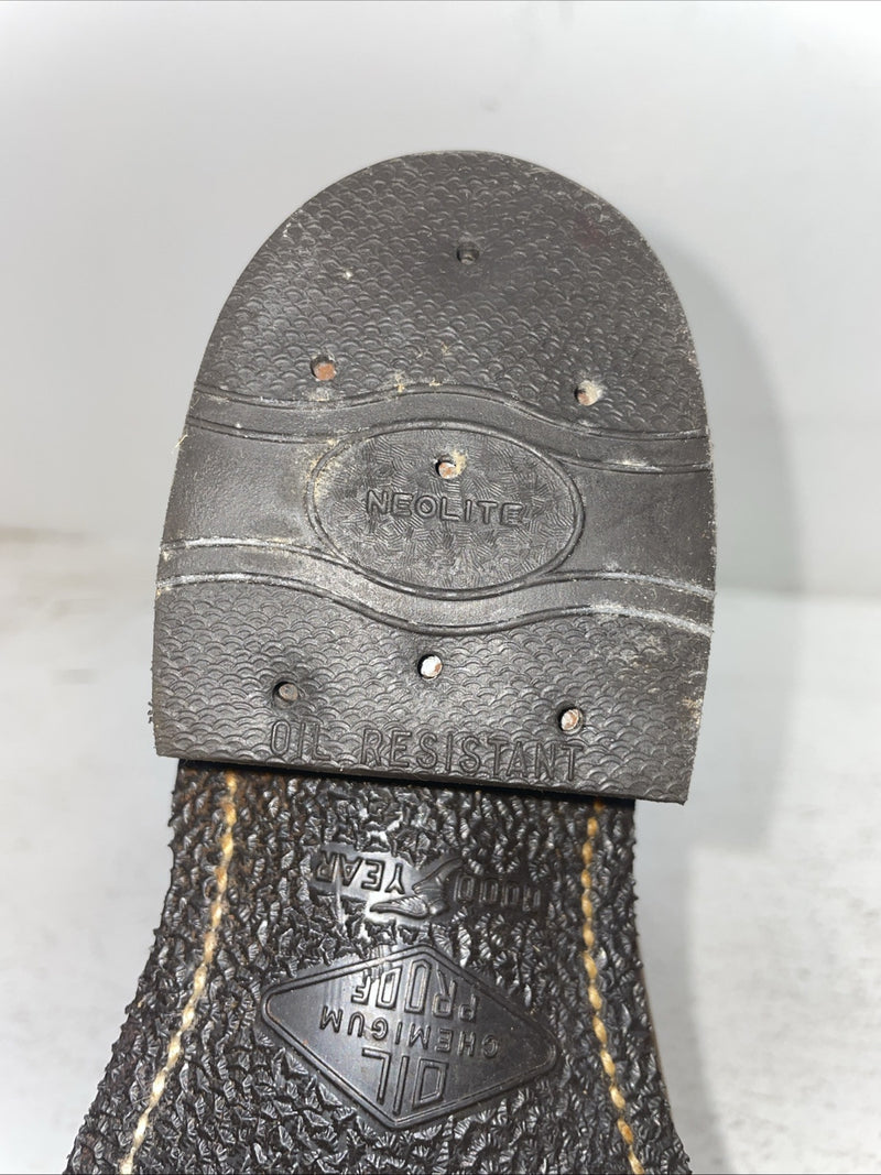New Men’s Brown Neolite Cowboy Boots. 8112 9 D. 4-128