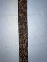 New Brown Genuine Leather Nocona Textured 34” Belt #182 JJ-22