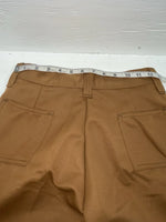 New Vintage Brown Polyester Pants 3A-51 