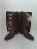 New Men’s Brown Texas Brand Cowboy Boots. 7864 9.5 9 1/2 D. 5-41