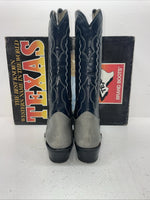 New Women’s Grey Texas Brand Cowboy Boots. 5502 8.5 8 1/2 M. 15-13