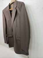 New Circle S Brown Suit Jacket 42L #25832 T-604