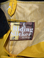 New Tough 1 Children’s Yellow Riding Slicker Full Length Large #69-901 P-508
