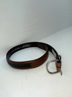 New Brown Genuine Leather Nocona Weaved 32” Belt #N2479002 JJ-35