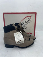 New Women’s Grey Lace Up Laredo Cowboy Boots. 28 344 7 M. 18-94