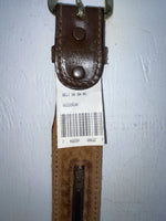 New Brown Genuine Leather Tex Tan Tooled 30” Belt #022335 JJ-147