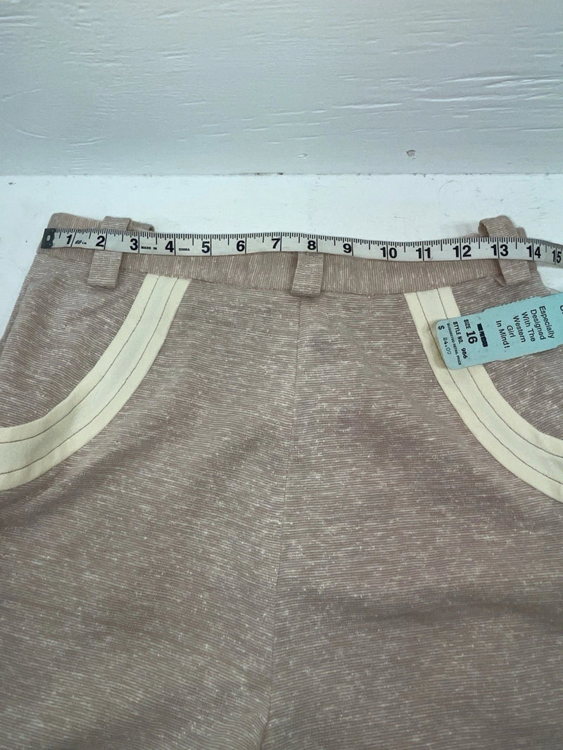 New Vintage Tan Western Heritage Polyester Pants #956 XX-9